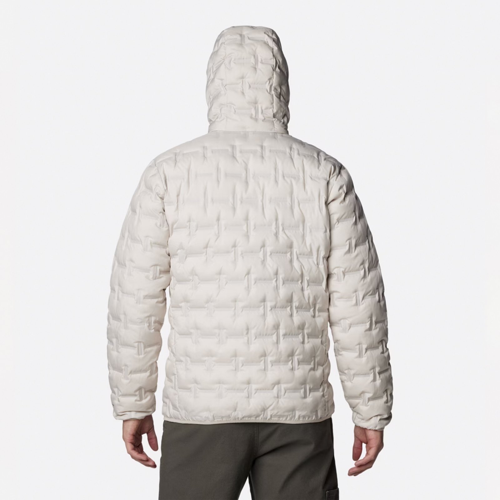 Vista 3 Jaqueta Columbia Down Delta Ridge II Hdd Off White Masculino amarelo white Columbia amarelo white