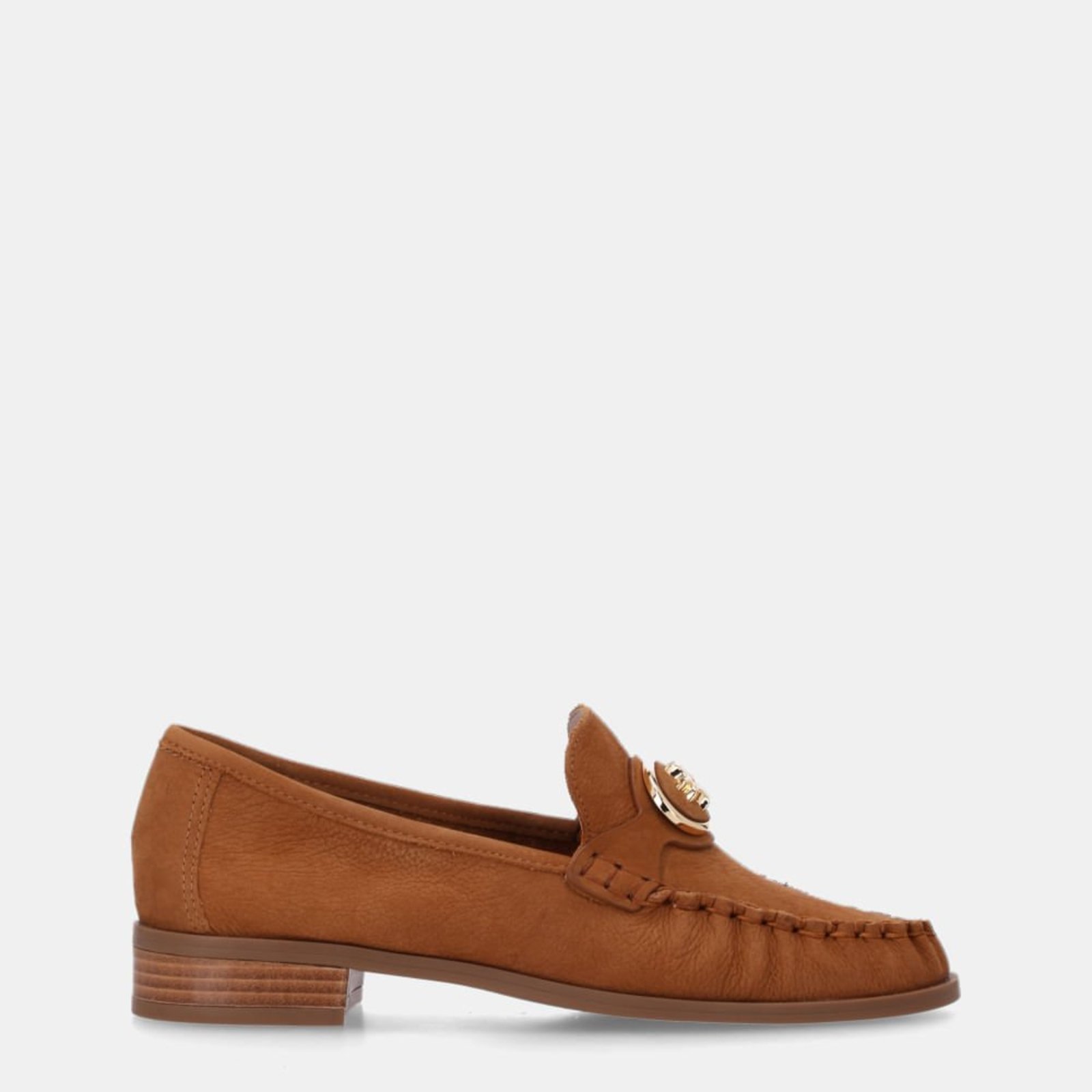 Mocassim Bison Caramelo E Bison Caramelo - 60560022 Luz da Lua