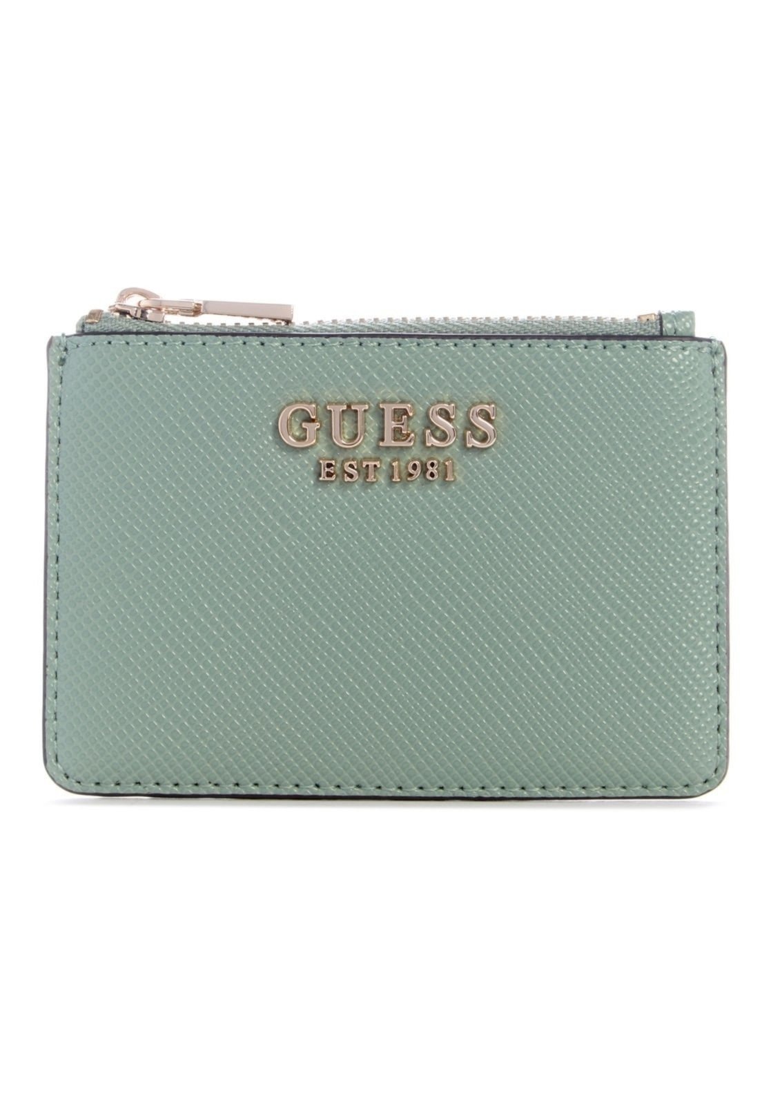 Vista 2 Carteira Guess Laurel II Card Case Claro Guess verde