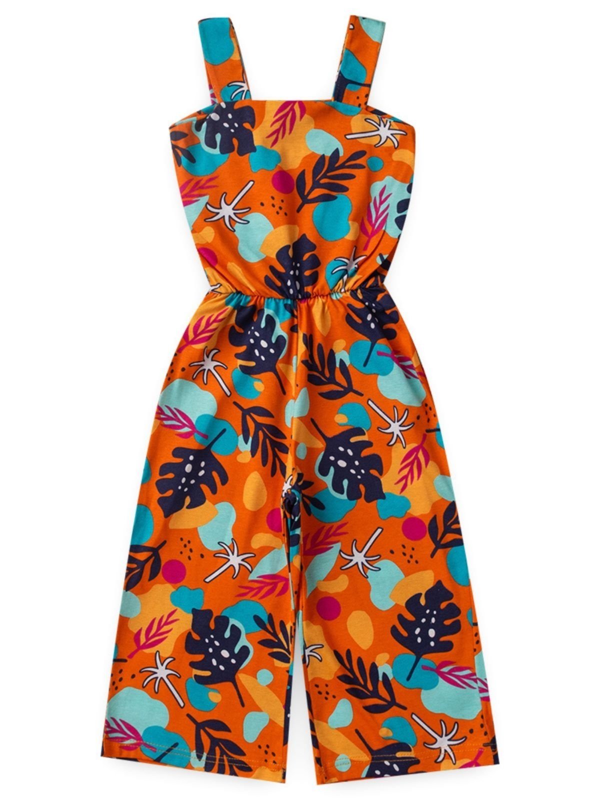 Vista 2 Infantil - Macacão Platinum Tropical PLATINUM KIDS laranja PLATINUM KIDS laranja