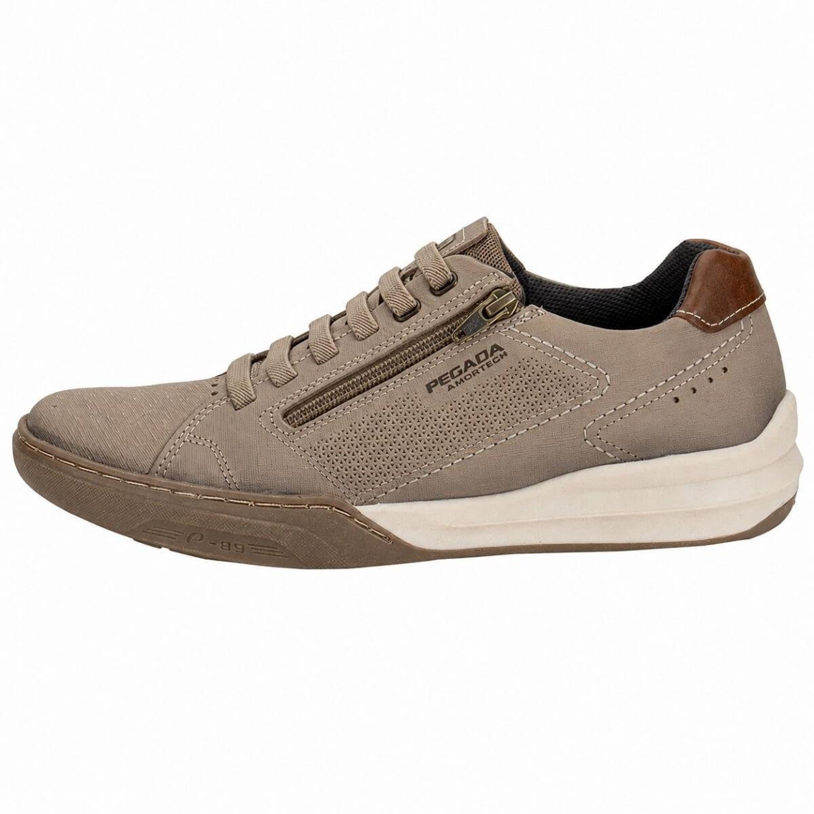 Sapatênis Masculino Pegada 111002 Areia