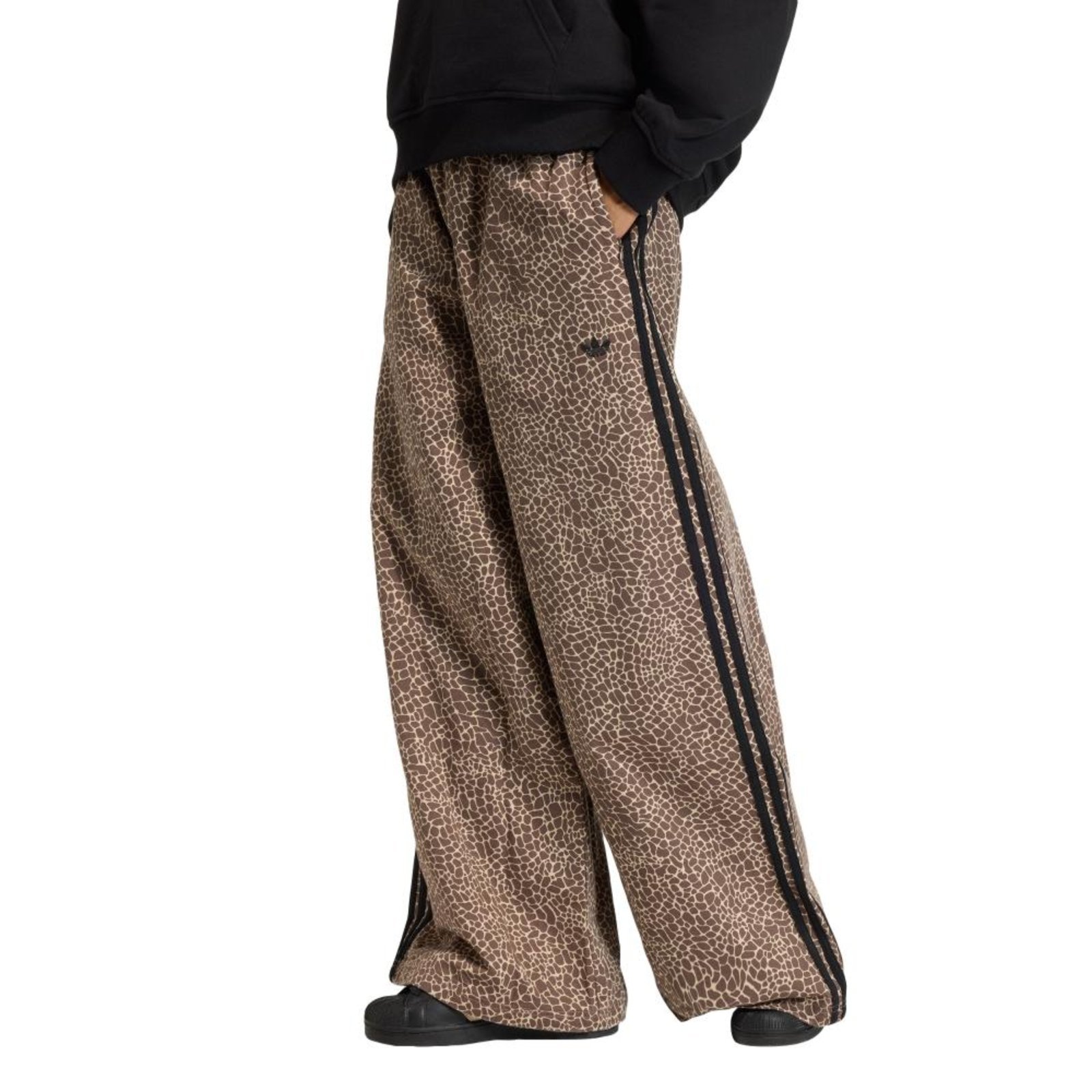 Calça Jeans Firebird AOP Tamanho Oversized adidas Originals Marrom