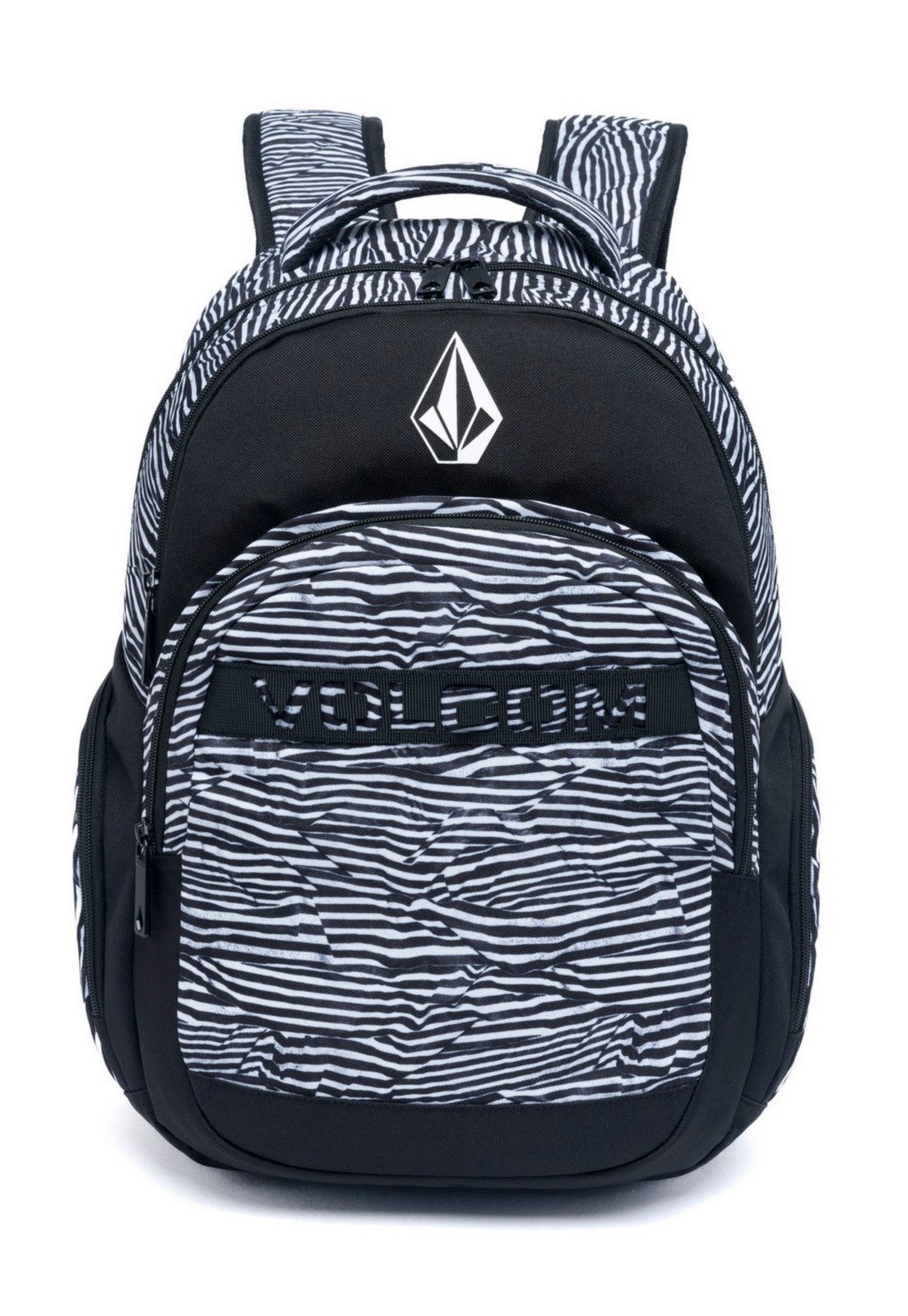 Mochila Universitária Viagem Volcom Espaçosa Reforçada Masculina