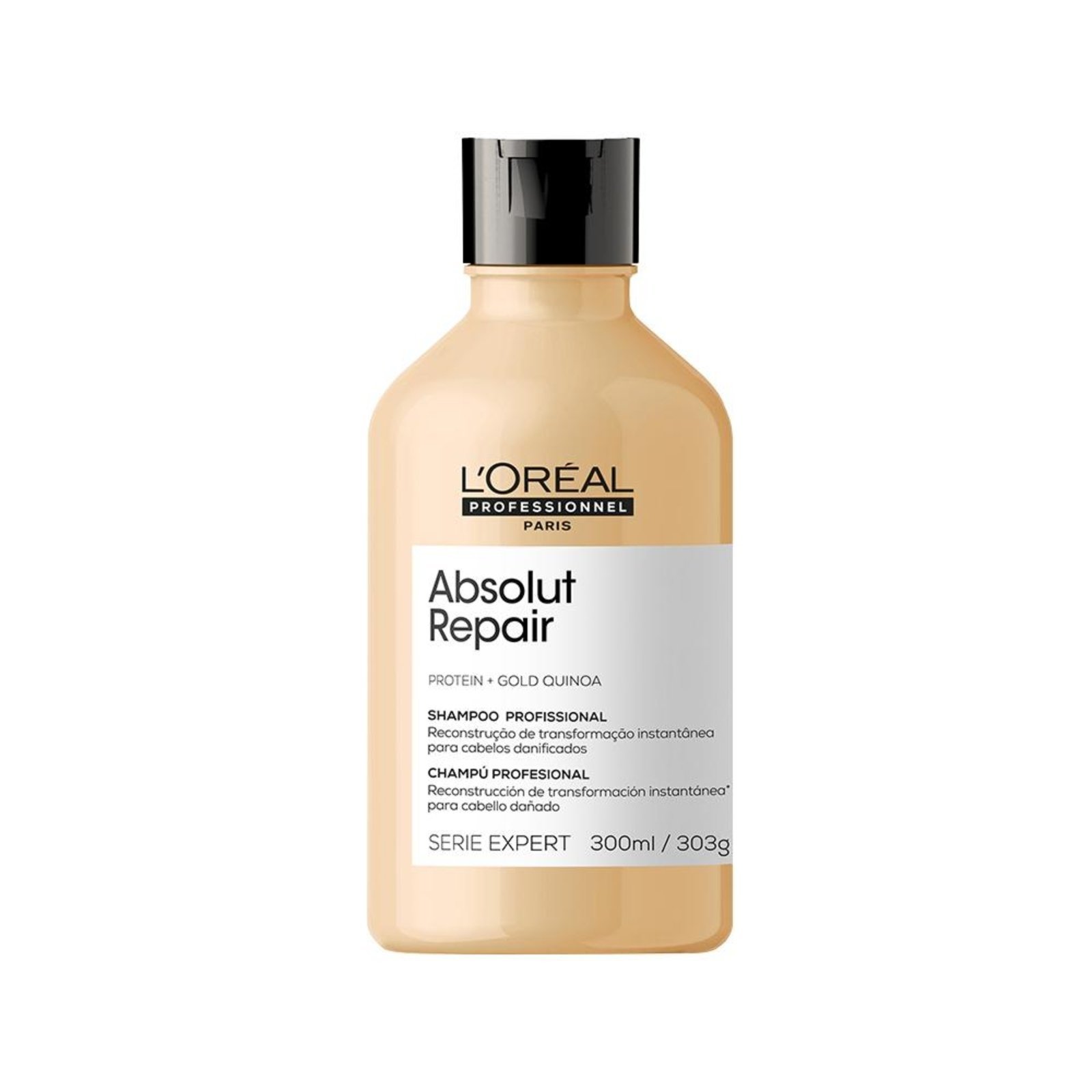 Vista 3 Kit L'Oréal Professionnel Serie Expert Absolut Repair Gold Quinoa - 4 Produtos Loreal Professional incolor gold Loreal Professional incolor gold