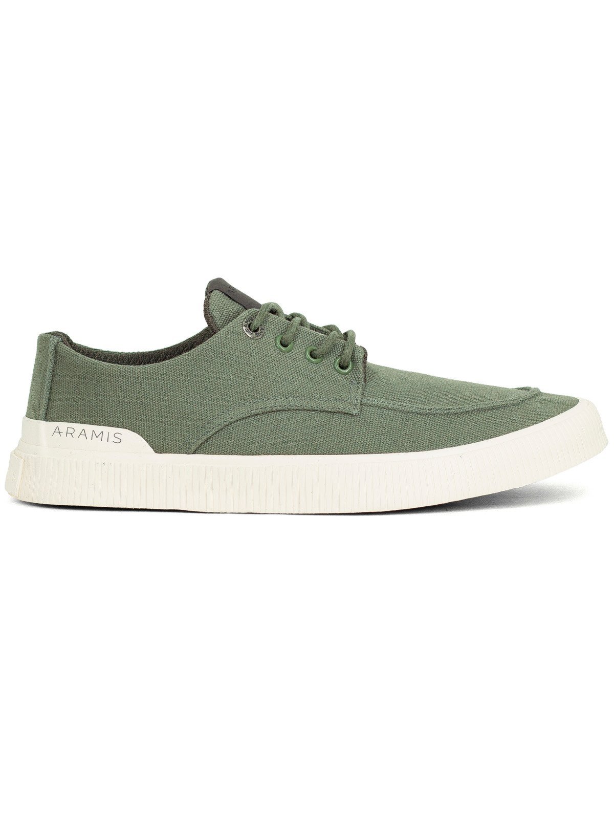 Tênis Masculino Aramis Casual Easy Sky Costurado Confortável com Cadarço Flexível AM254 Verde Oliva