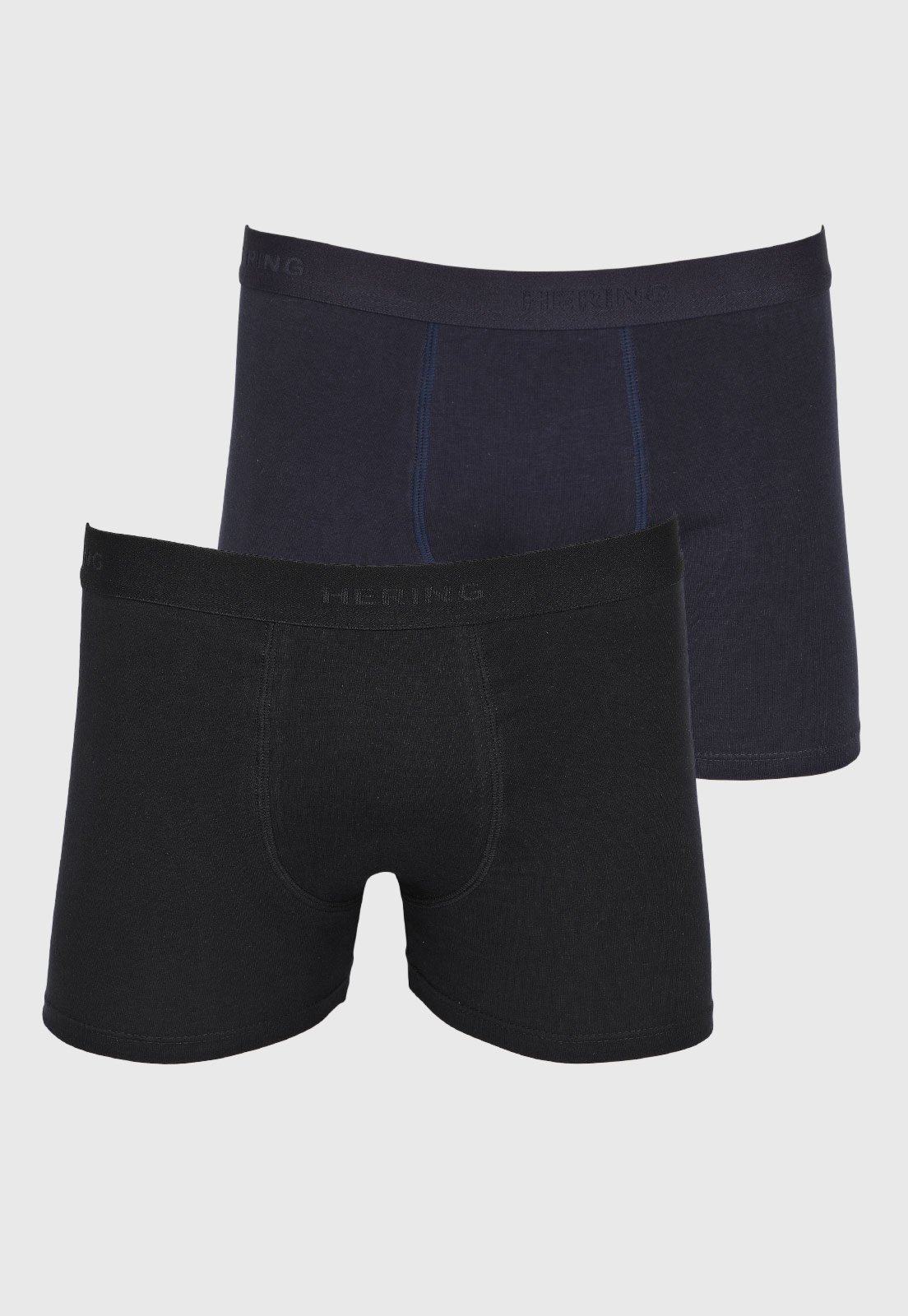 Kit Cueca Boxer Hering Ajustada Azul Marinho