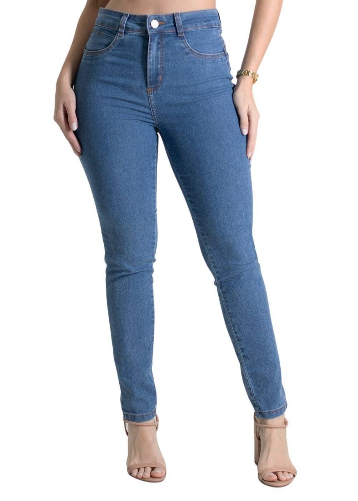 Calça Jeans Sawary Heart – 280053 – Azul – Sawary