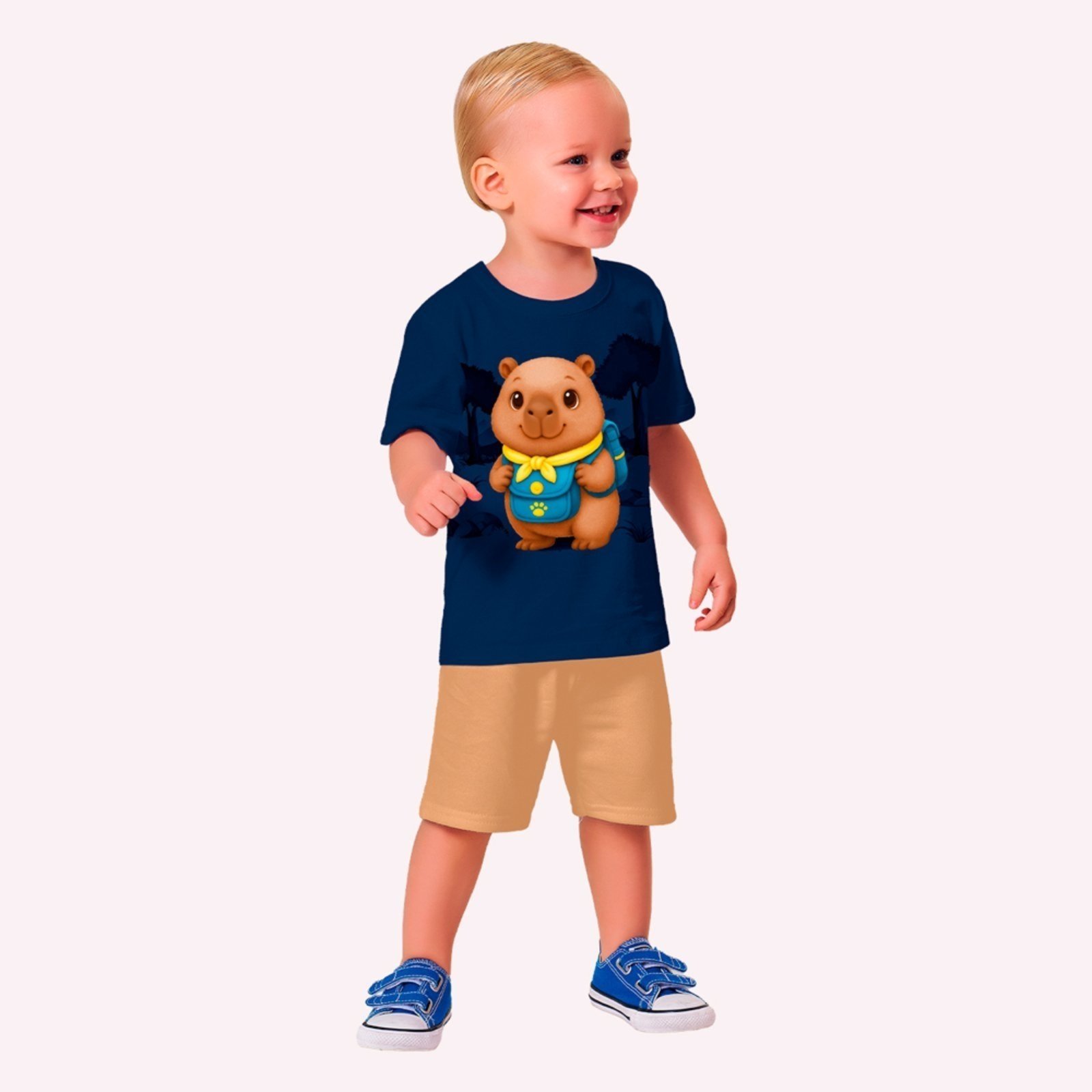 Infantil - Conjunto Capivara Menino Kyly