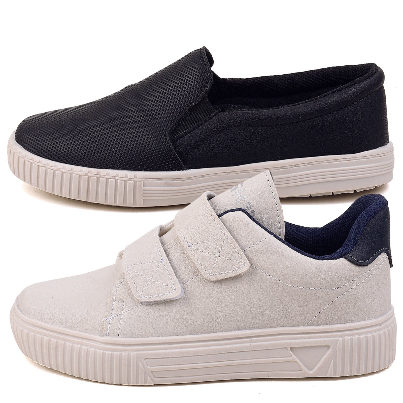 Infantil – Kit Tênis Masculino Casual Sapatilha e Sapatênis