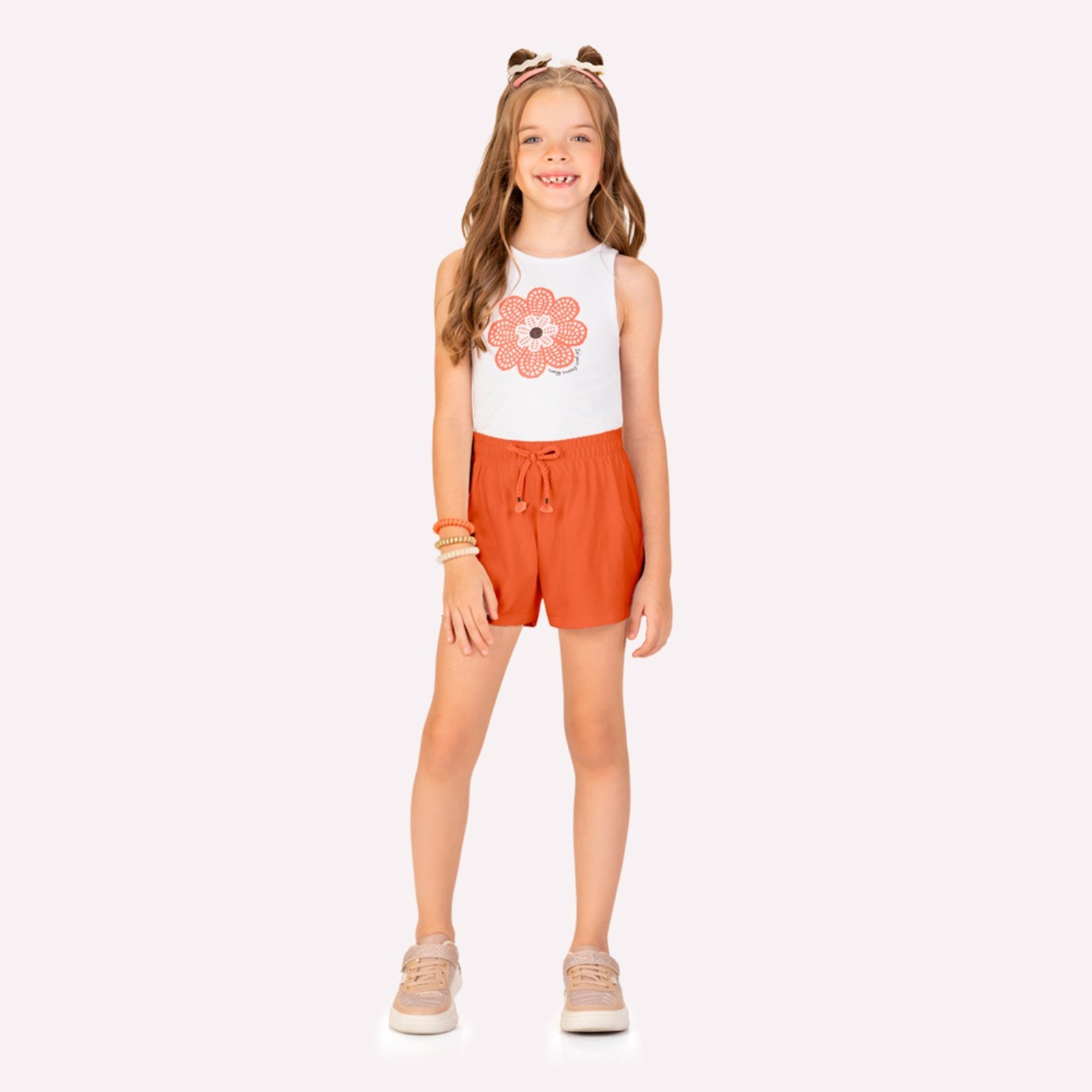 Infantil – Conjunto Menina Flor Kyly