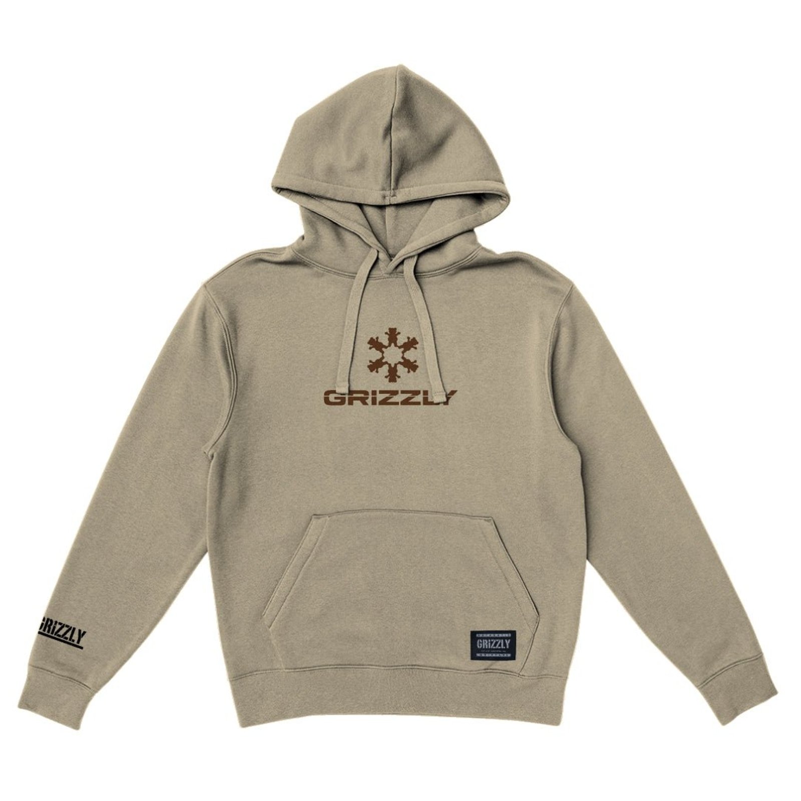 Moletom Grizzly Outdoor Division Drift Hoodie - NEW SAND