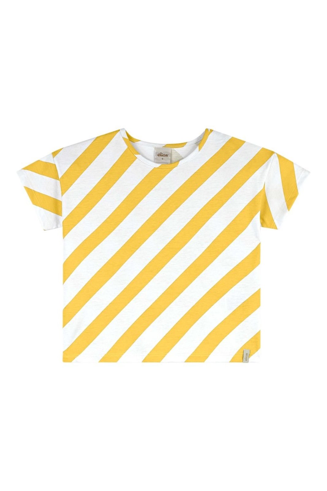Infantil - Blusa Menina Meia Malha Estampada Elian Branco