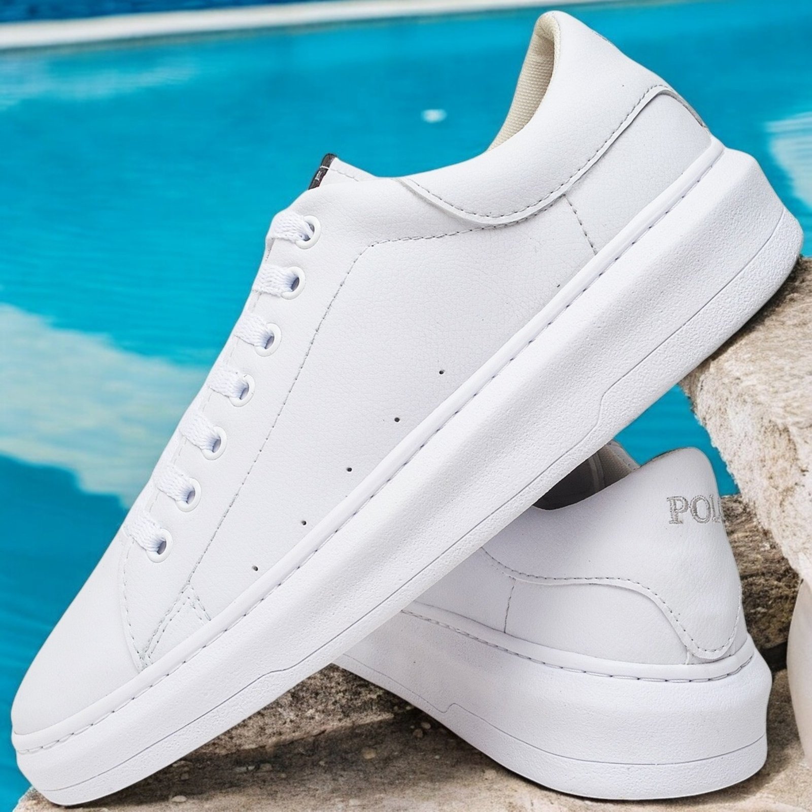 Tenis Sneaker Casual Conforto e Estilo 7500 Branco