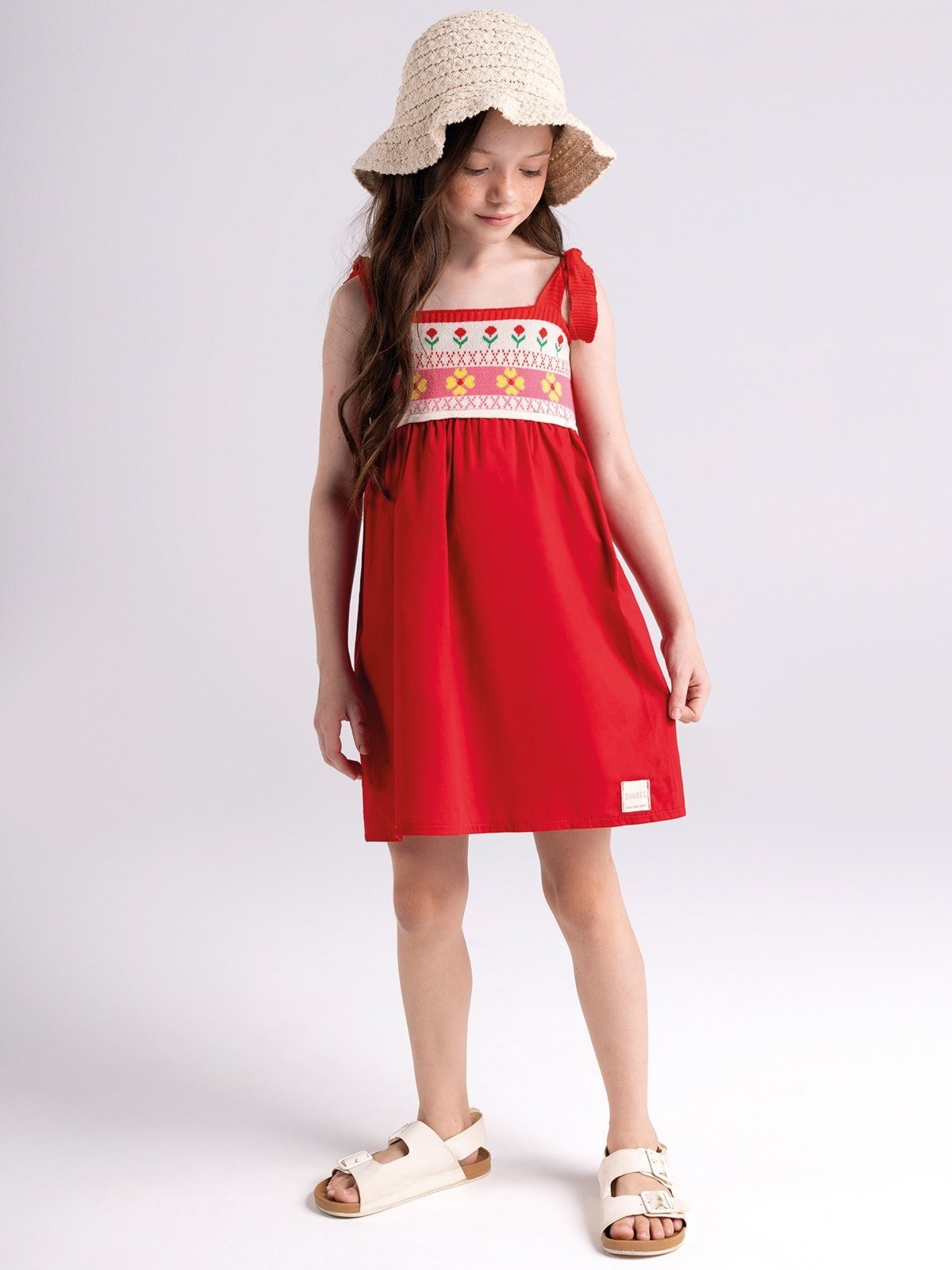 Infantil - Vestido Bugbee em Tricô
