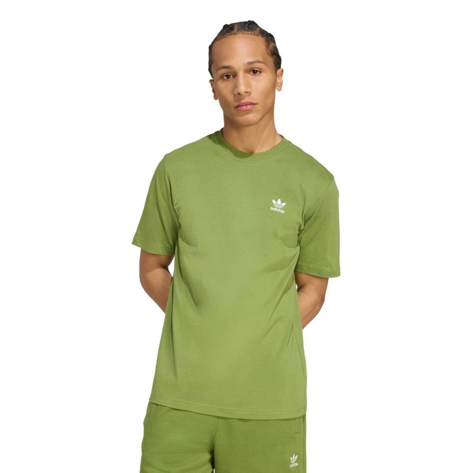 Camiseta Trefoil Essentials adidas Originals Verde