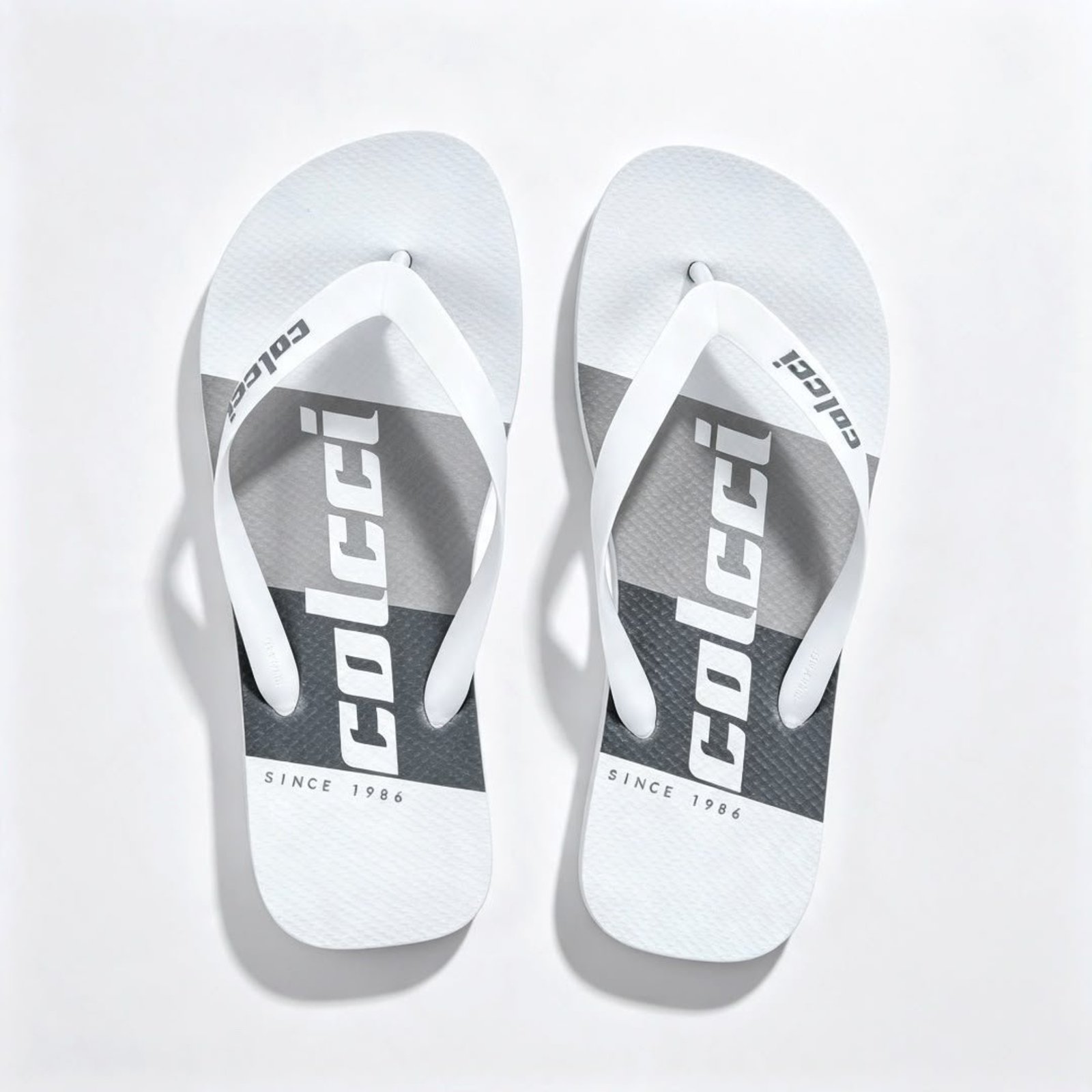 Sandália Masc Tricolor Colcci Branco