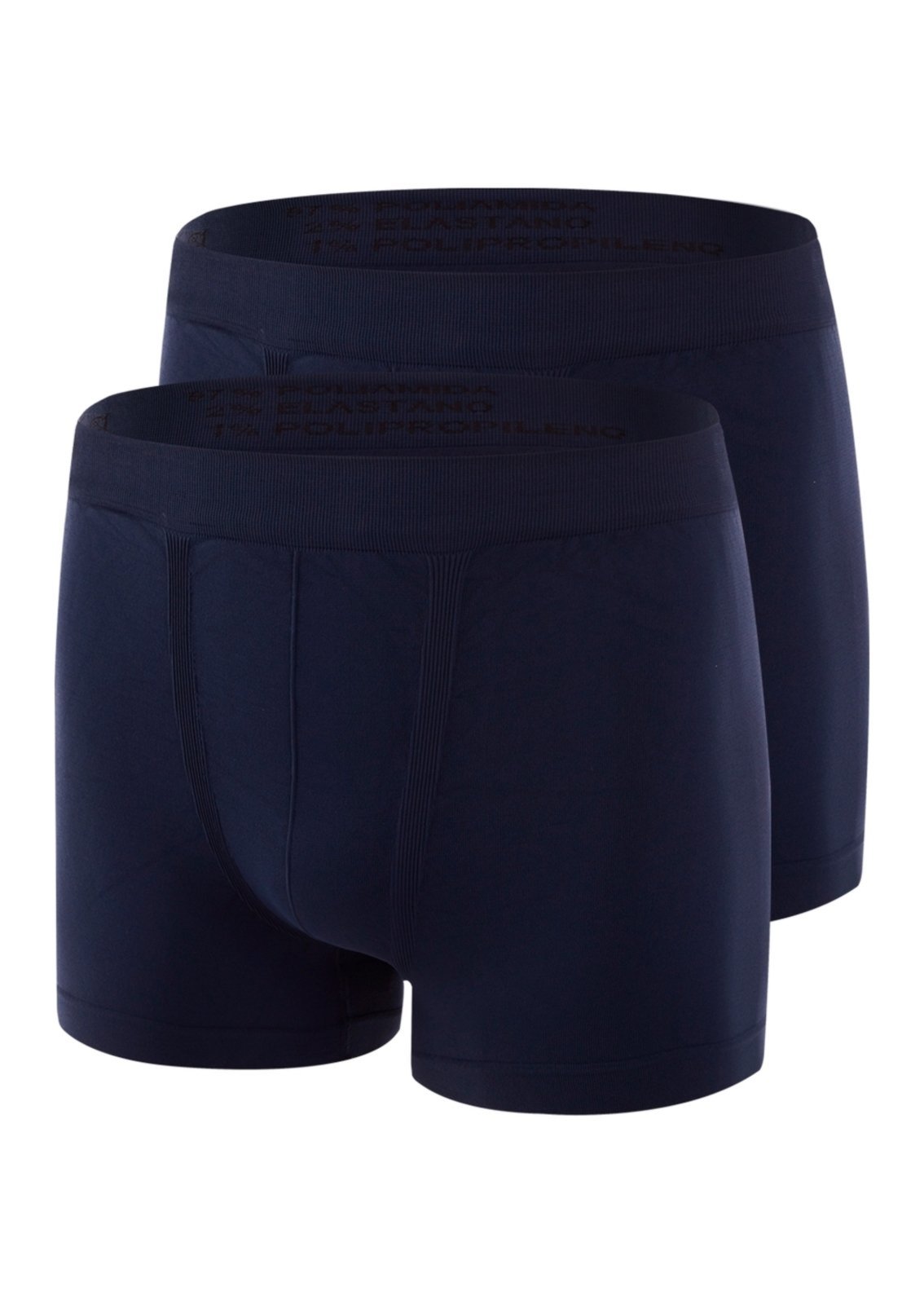Kit com 2 Cuecas Boxer Trifil 4620 Azul Marinho
