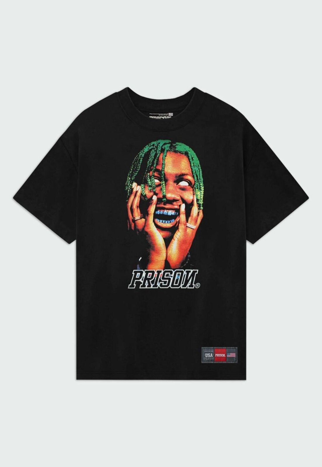 Camiseta Streetwear Grillz Preta Preto