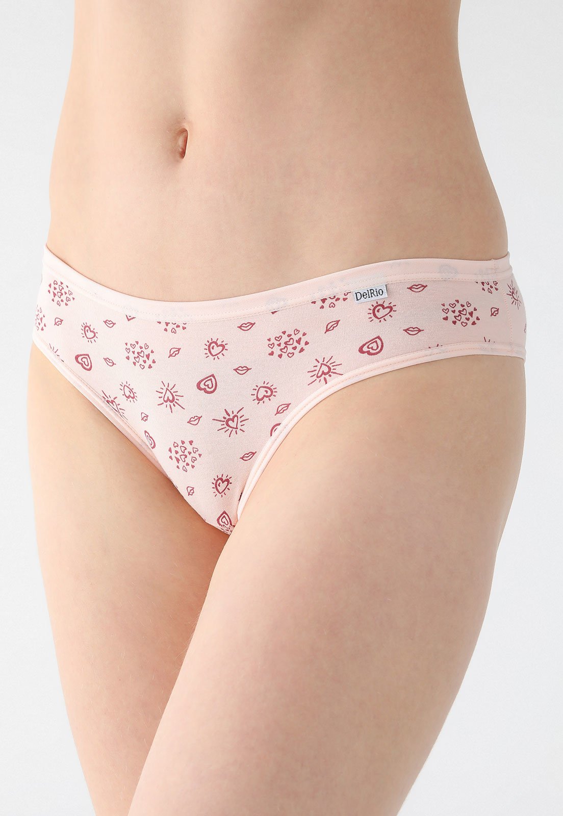 Vista 3 Kit 3pçs Calcinha DelRio Tanga Lisa nude DelRio nude