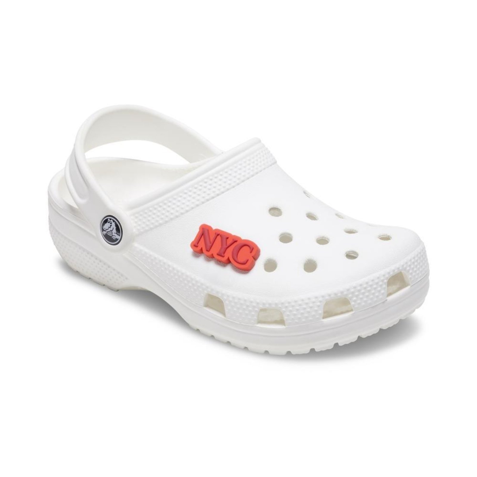 Vista 3 Infantil - Jibbitz™ NYC Vermelha Crocs branco
