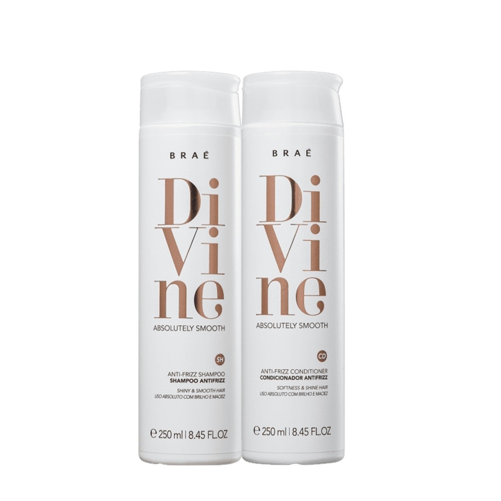 [EXC. MAGALU] Kit Braé Divine Shampoo e Condicionador (2 produtos)