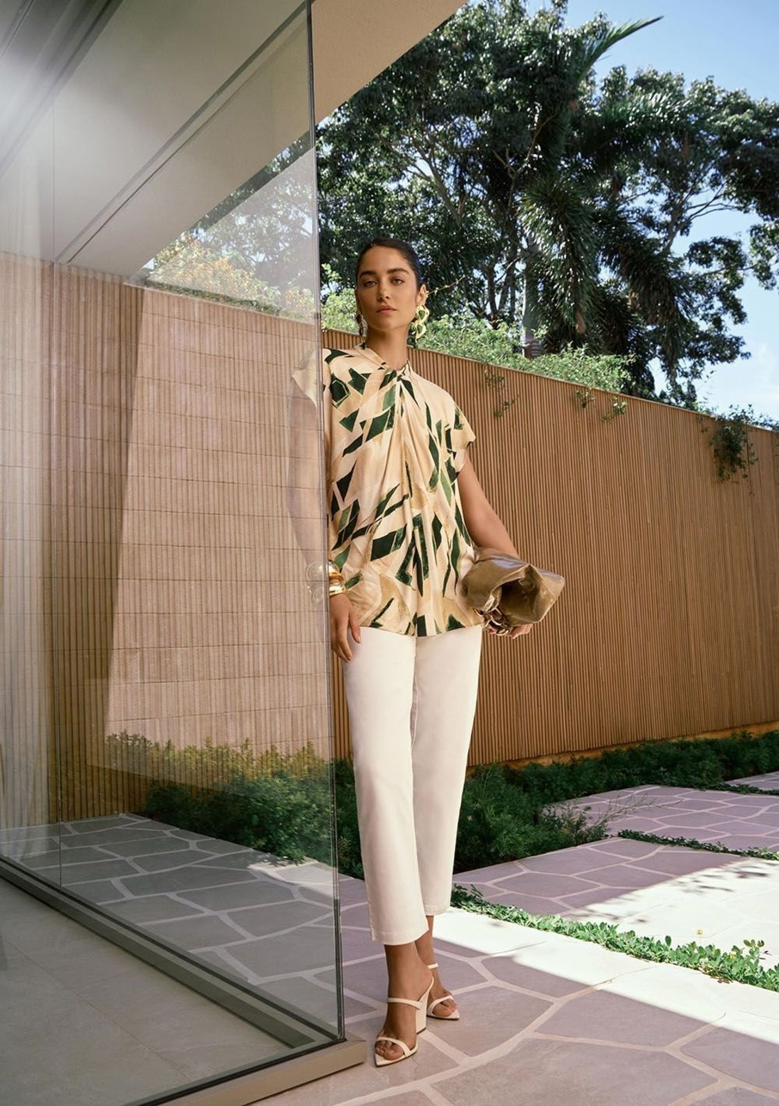 Blusa Gola Alta Verdejo - Verde