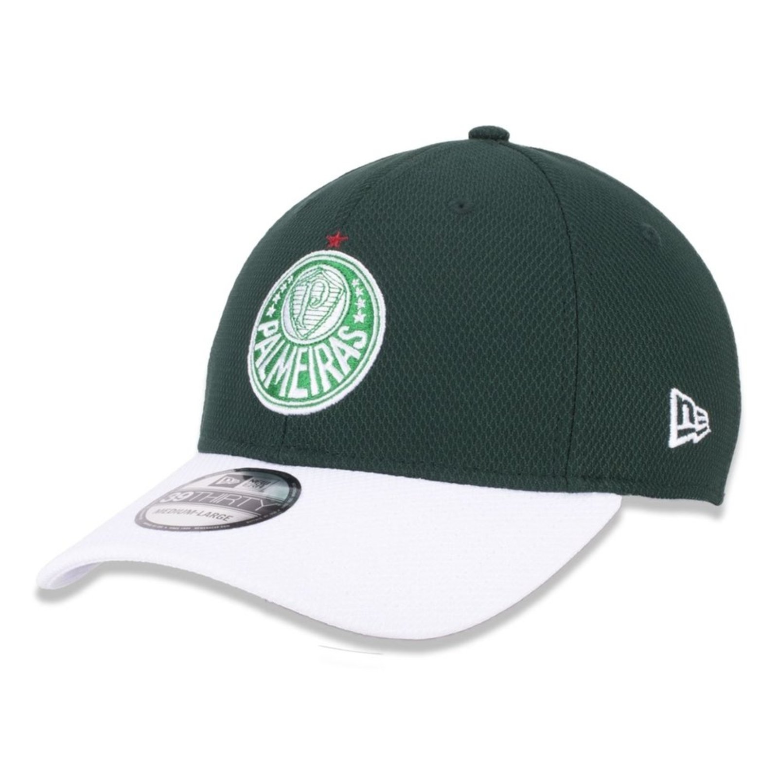 Bone New Era 39THIRTY Palmeiras Verde