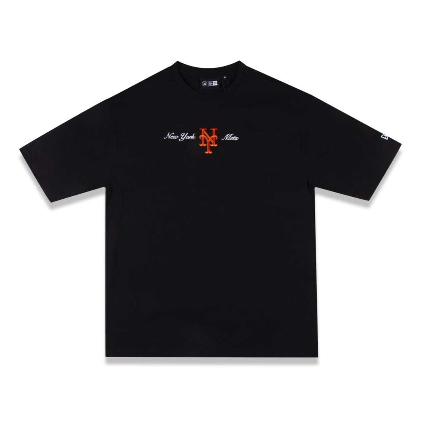 Camiseta New Era Regular New York Mets MLB Preto