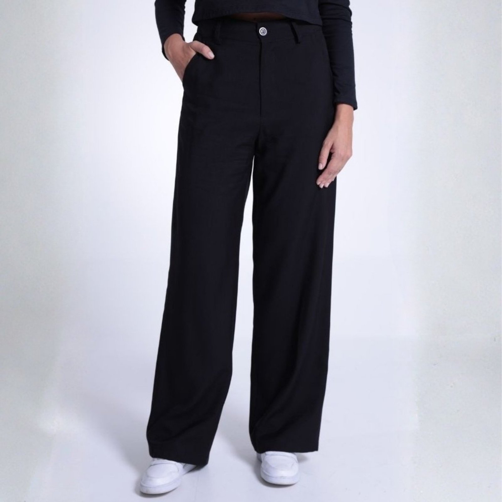 Calça Wide Alfaiataria Feminina Revanche Hipona