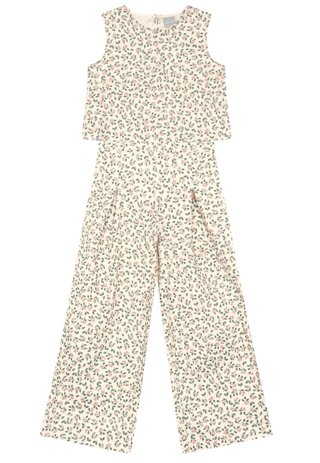 Infantil - Conjunto menina floral Mundi