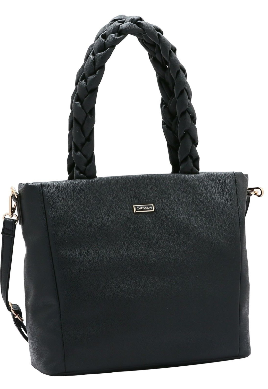 Bolsa Feminina Chenson Soft Trançado Preto