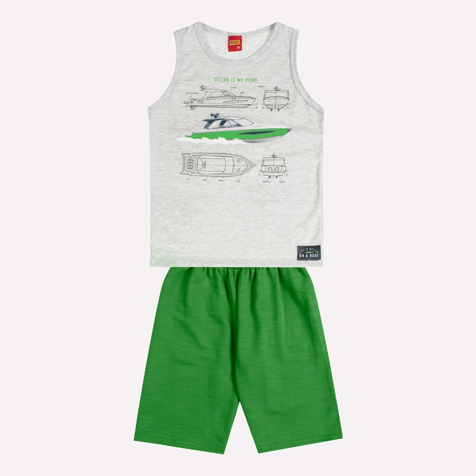 Infantil – Conjunto Menino Estampa Kyly