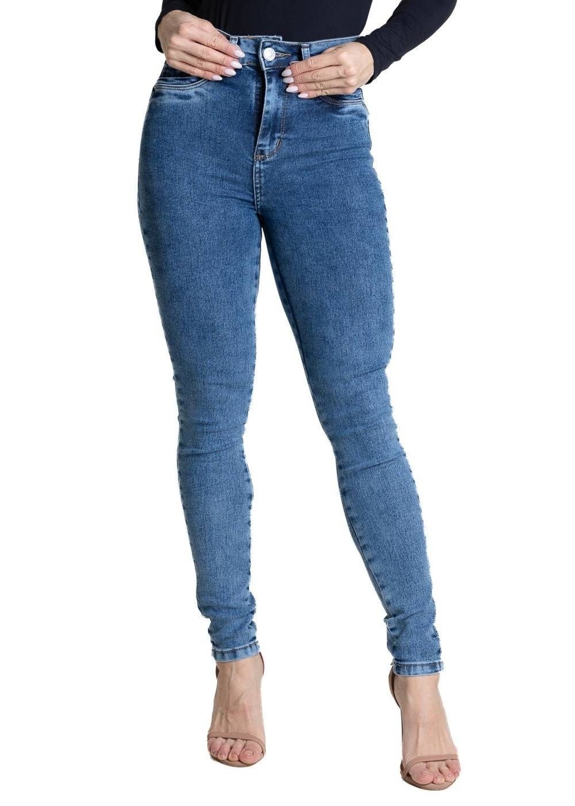 Calça Jeans Sawary Skinny - 284570 - Azul - Sawary