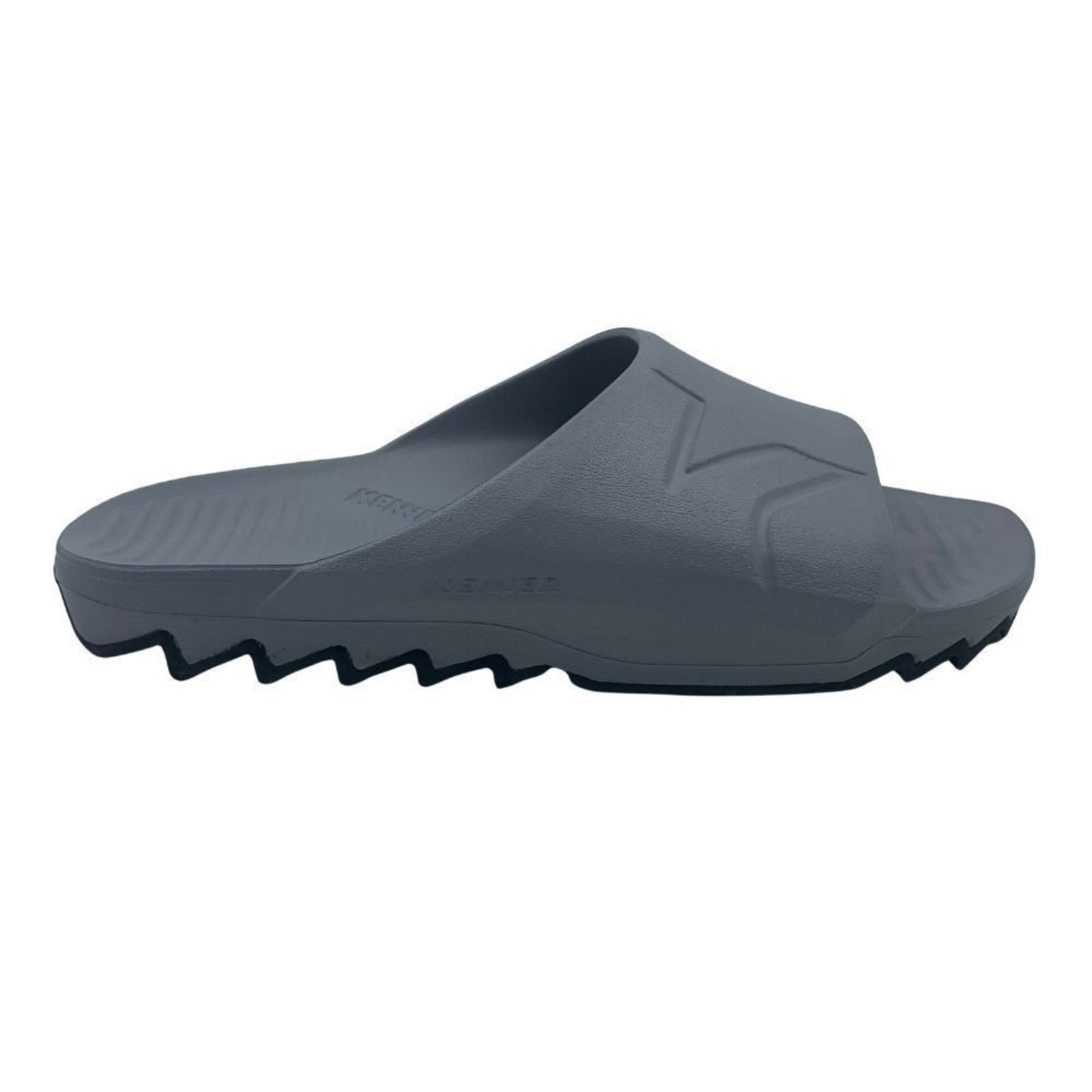 Sandália Slide Masculina Kenner Makho Cinza EDN-05 - Cinza - Kenner