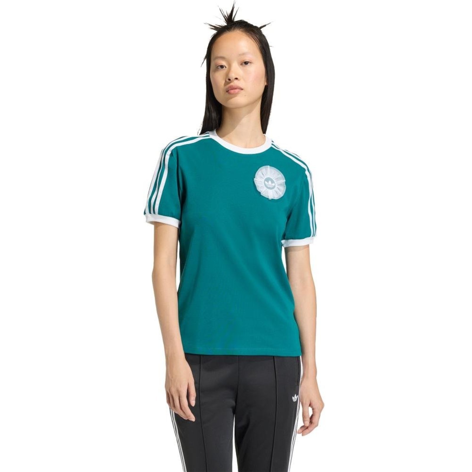 Camiseta adidas ORIGINALS LACE BRANDING PV adidas Originals Azul