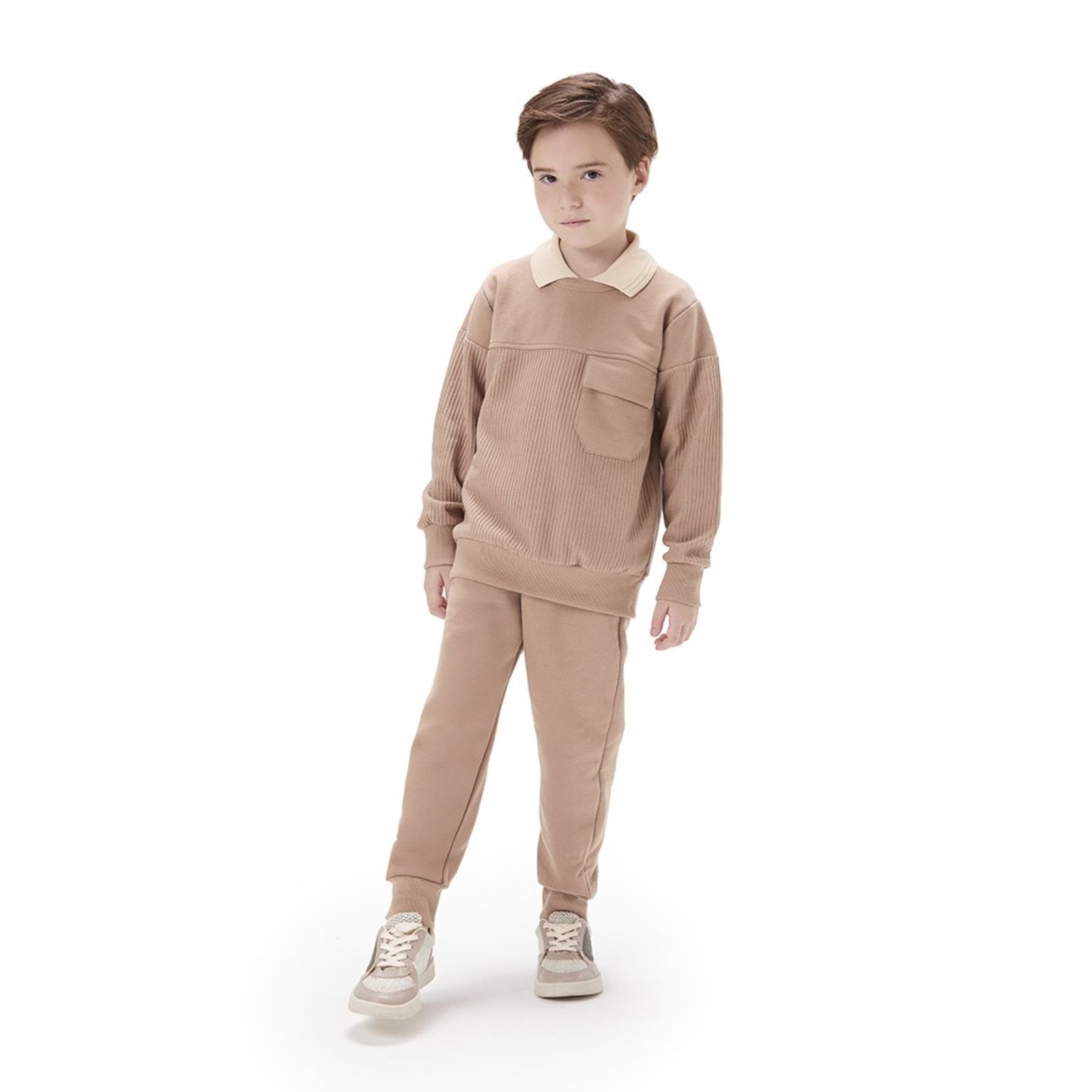 Infantil - Conjunto Longo Moletom Menino Marisol