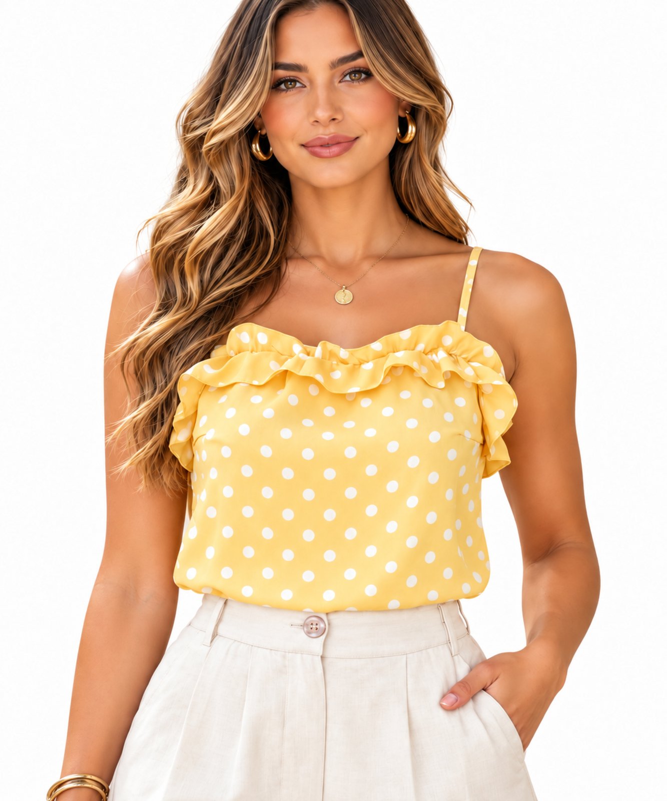 Blusa Feminina Ciganinha Poá
