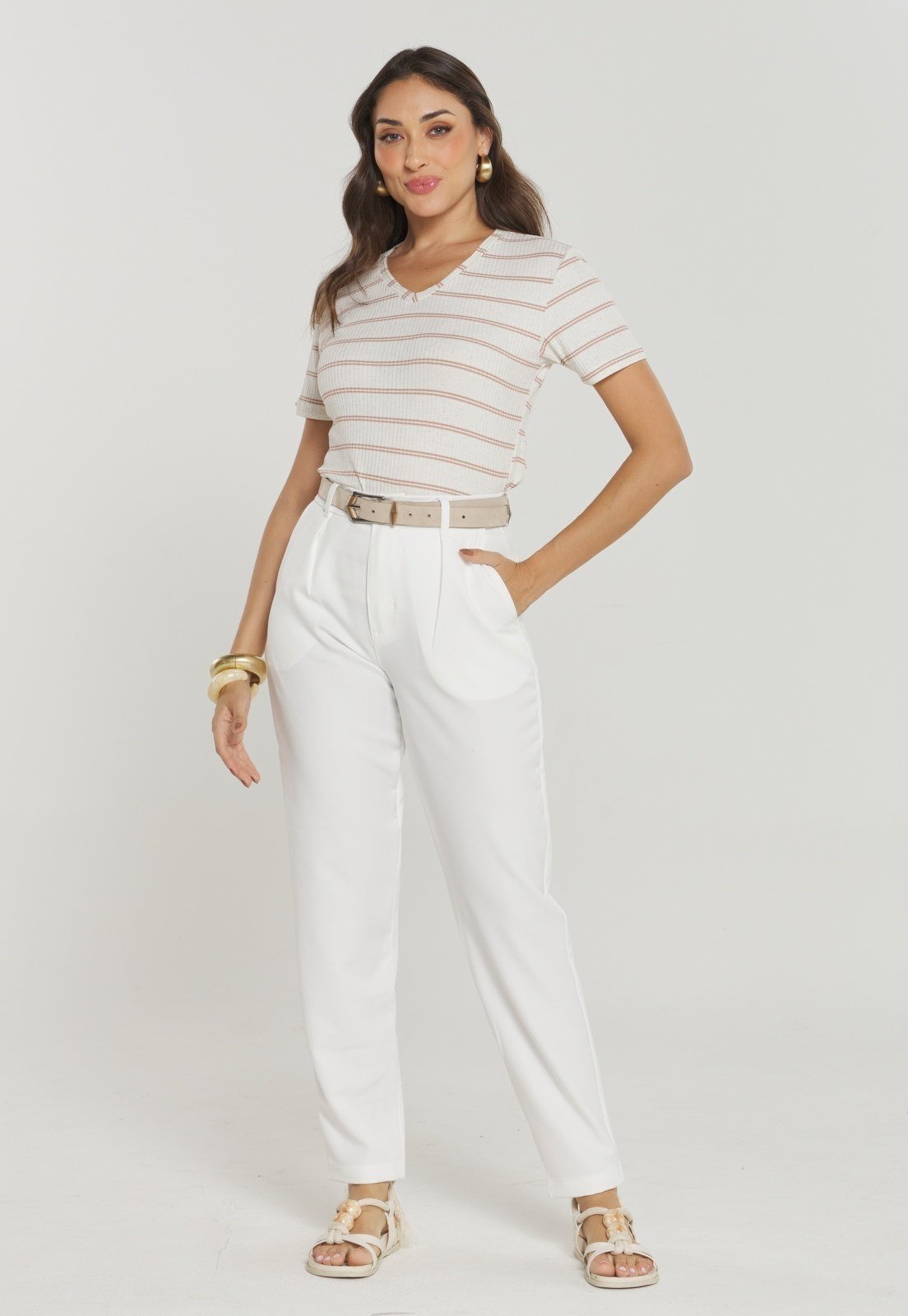 Blusa Rudély Canelada Marrom