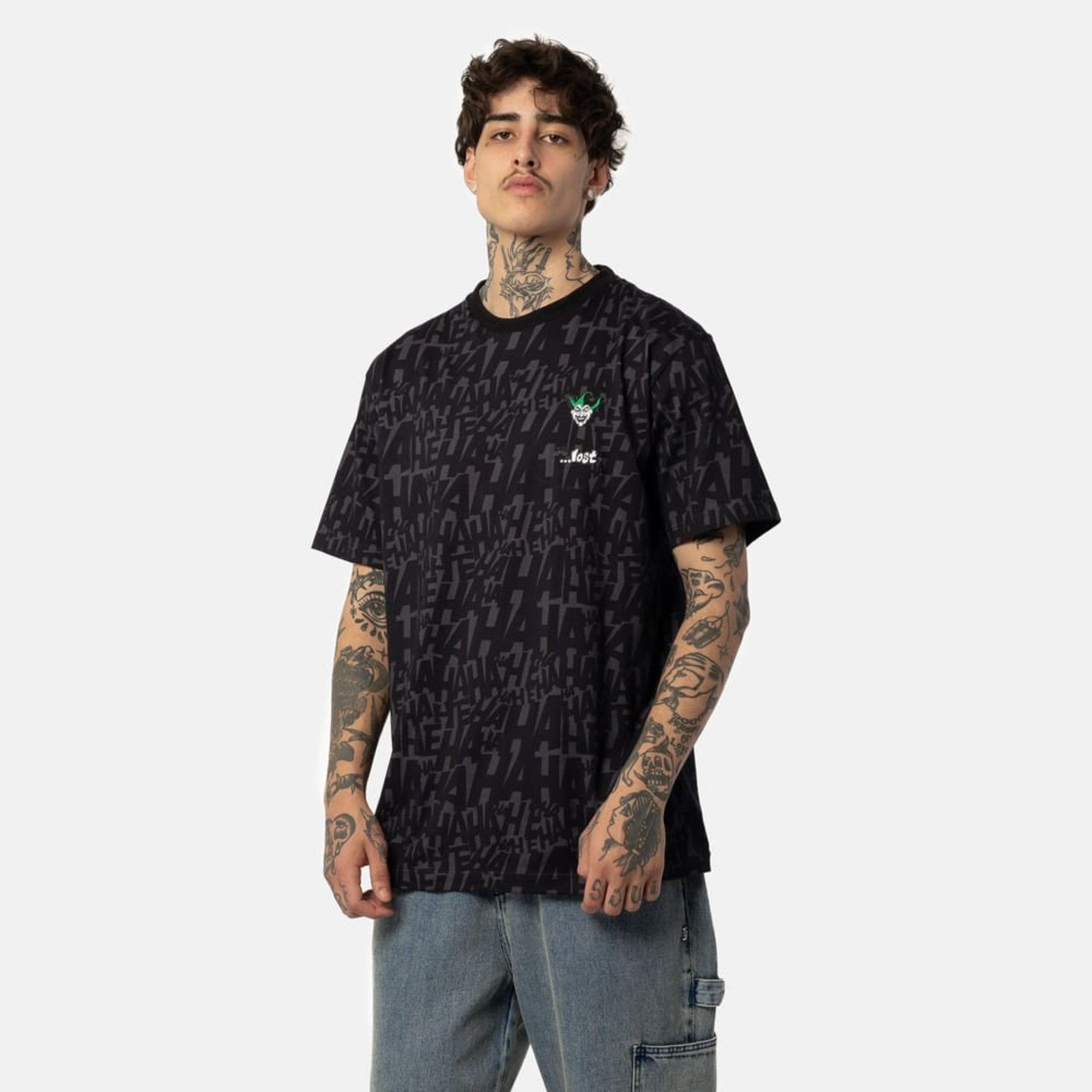 T-Shirt Lost Full PRETO