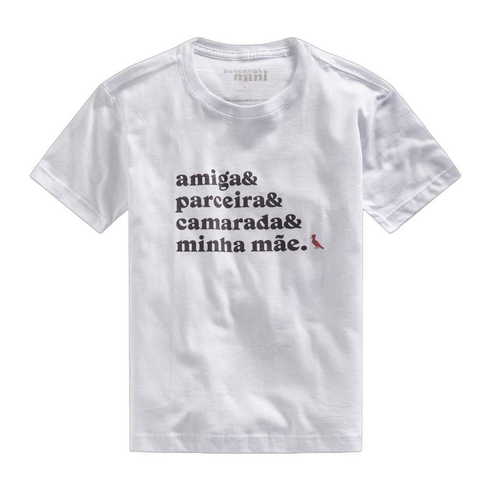 Infantil - Camiseta Mini Amiga Mãe Dm20 Reserva Mini