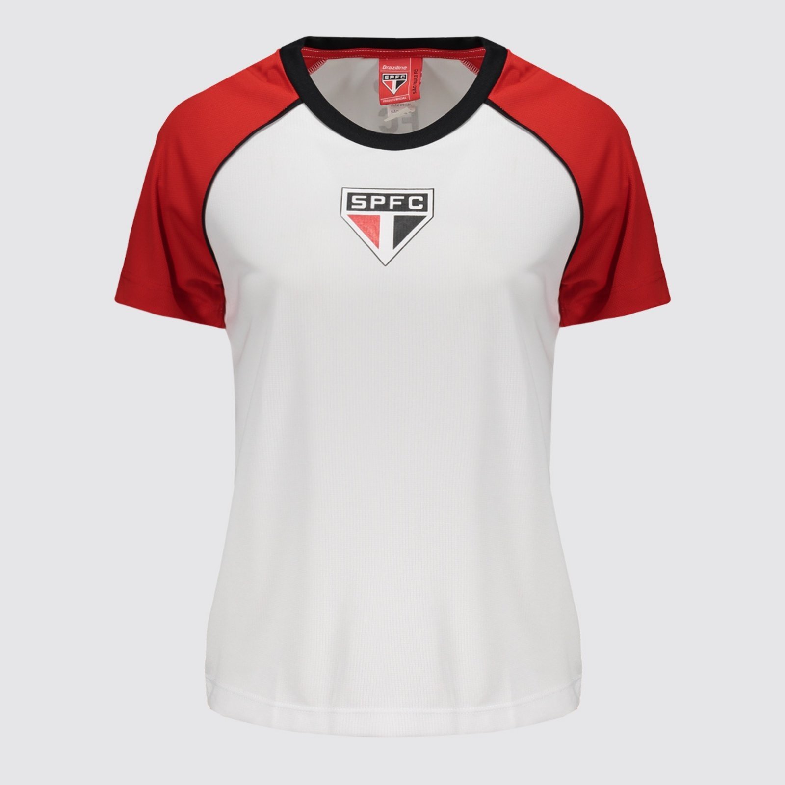 Camisa São Paulo Disparar Feminina Branca