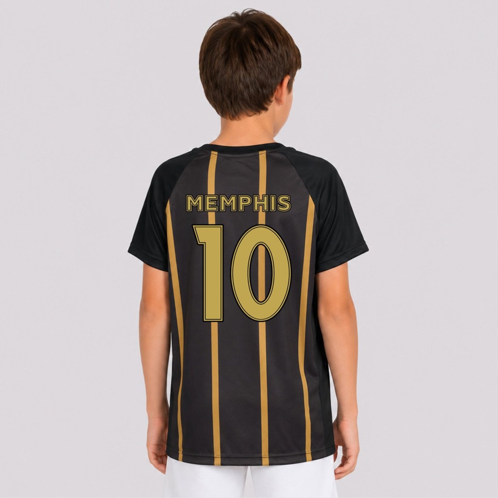 Camiseta Corinthians Fitness 10 Memphis Preta
