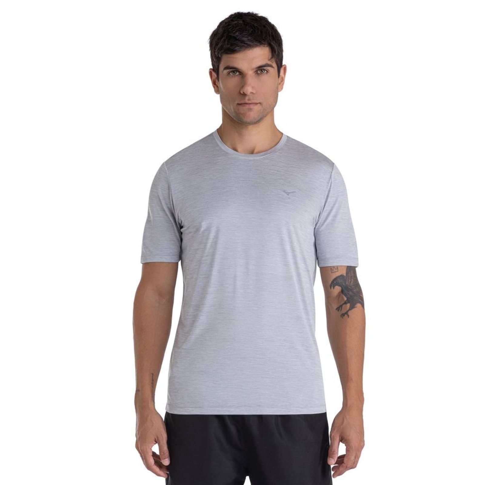 Camiseta de Corrida Mizuno Run Spark 2 Mescla