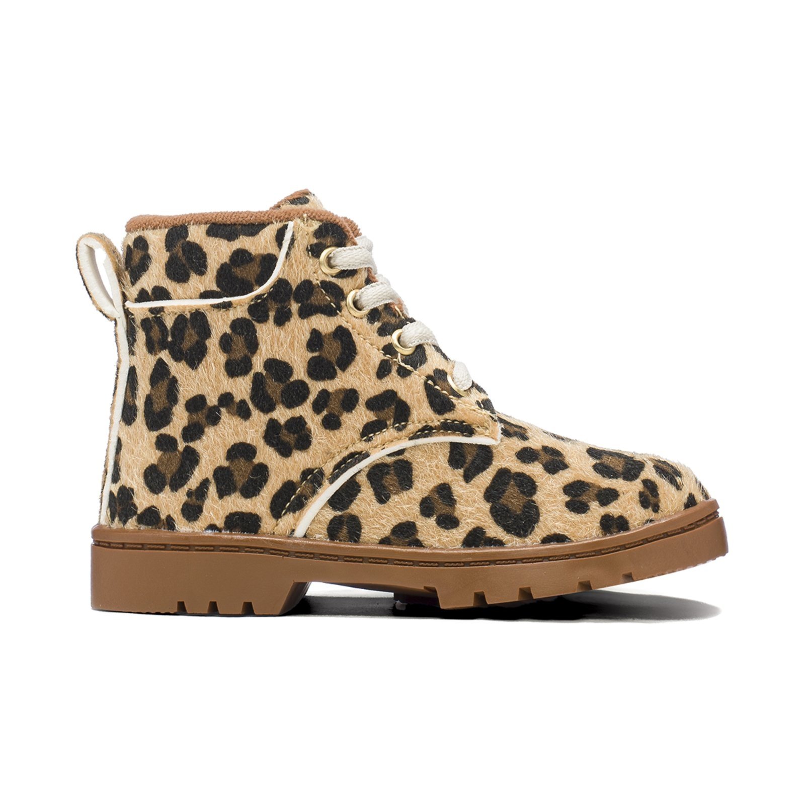 Vista 2 Infantil - Bota Coturno Funfy Menina Onça 2003A Feminino caramelo Funfy caramelo