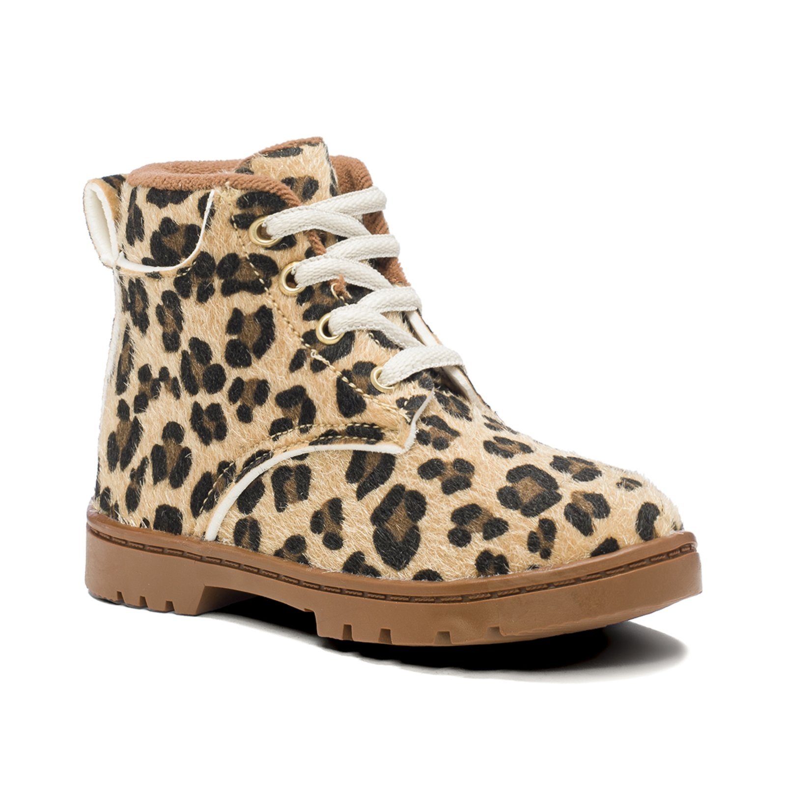 Vista 3 Infantil - Bota Coturno Funfy Menina Onça 2003A Feminino caramelo Funfy caramelo
