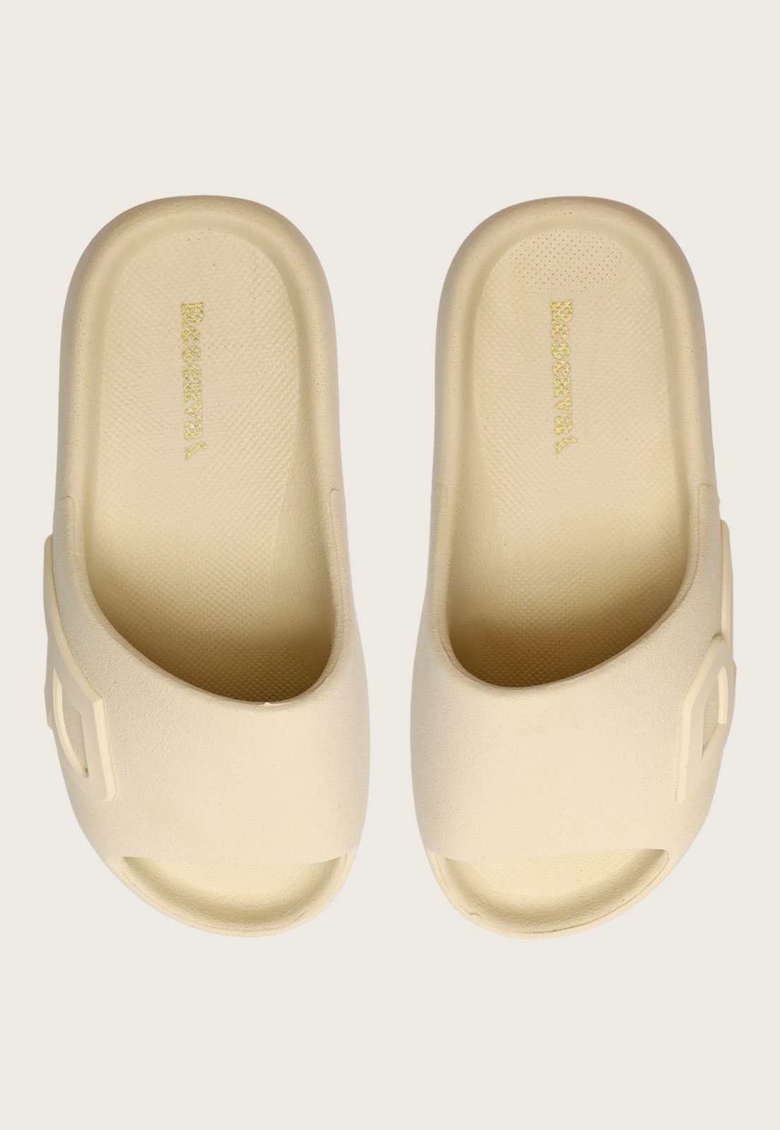 Chinelo Slide Reserva Logo Lateral Off-White