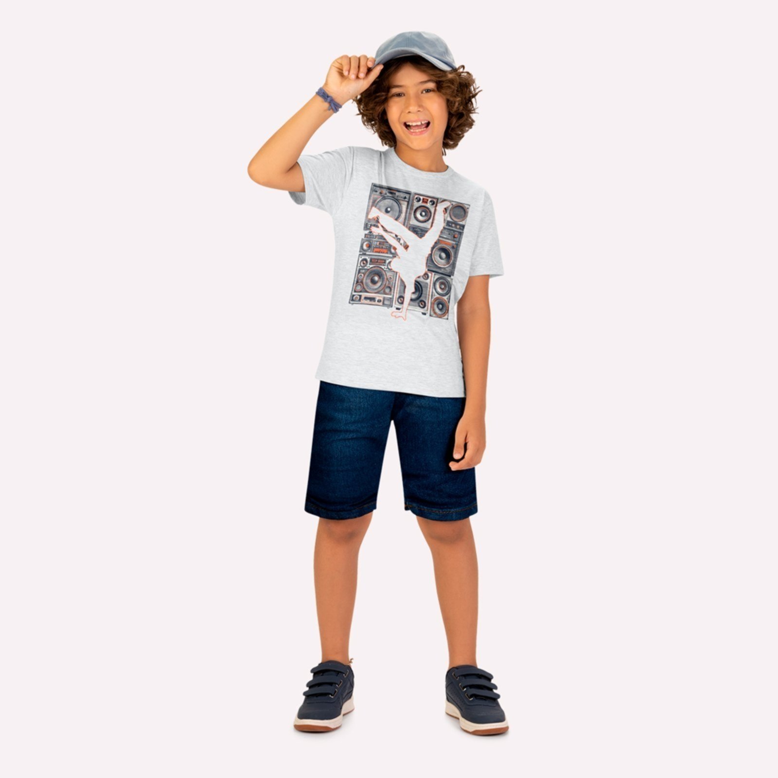 Infantil – Camiseta Menino em Algodão Kyly