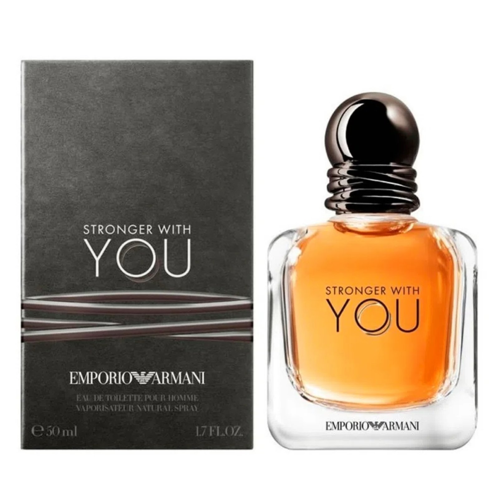 Vista 3 Stronger With You Giorgio Armani Eau de Toilette - Perfume Masculino unico Giorgio Armani unico