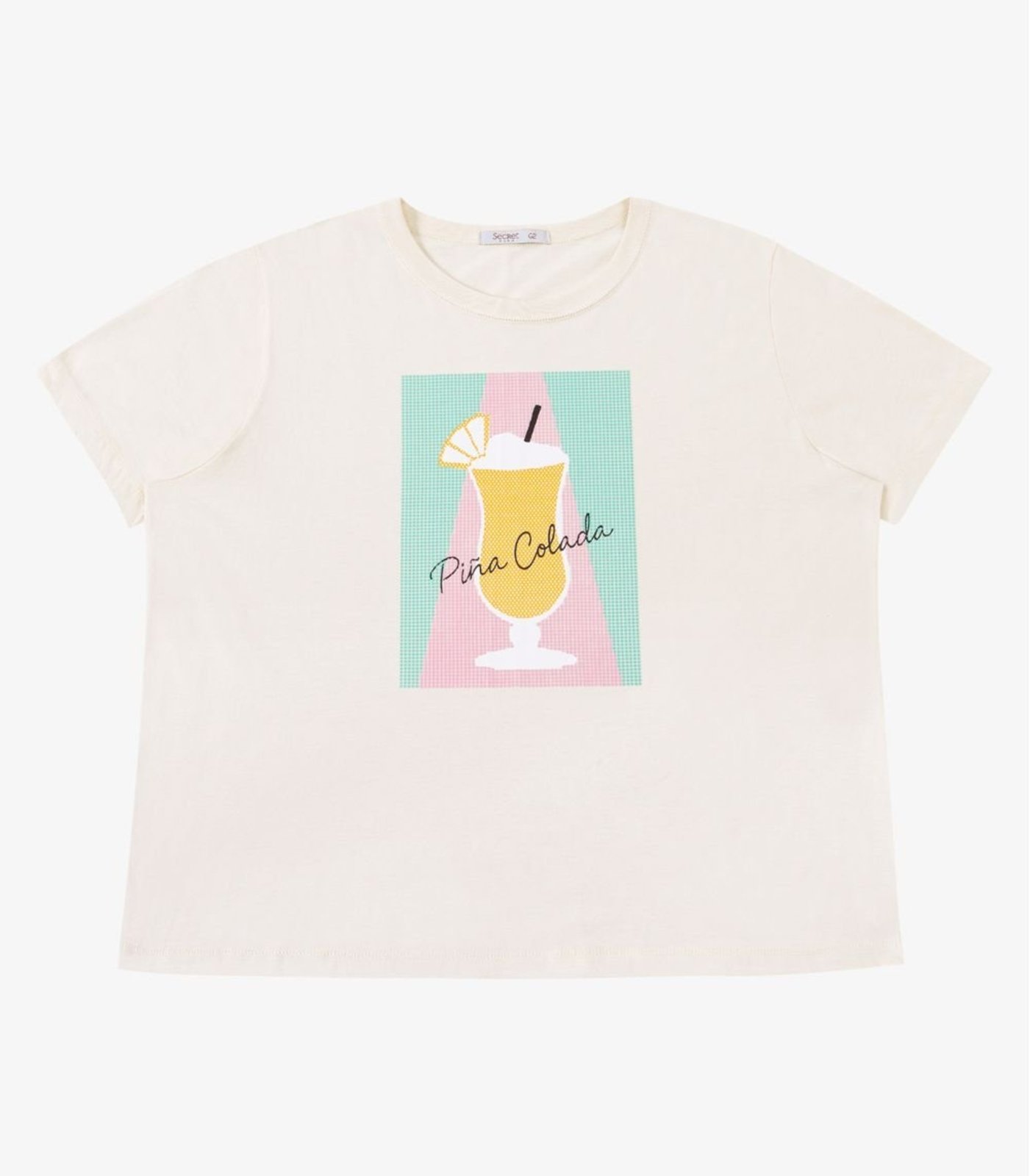 Blusa Feminina Estampa Pina Colada Secret Glam