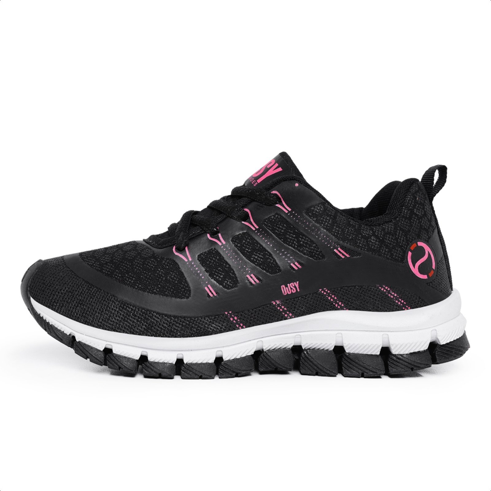 Infantil – Tênis Menina Izabella Helena Esportivo Casual Escola Dia a Dia Passeio Preto e Rosa